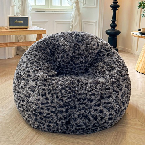 Xege faux fur leopard - faux, print