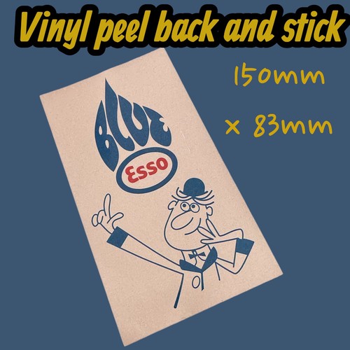 Esso blue paraffin vintage - esso,