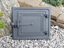 Cast iron fire door clay |