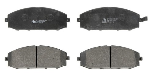 Brake pads set front - set, right