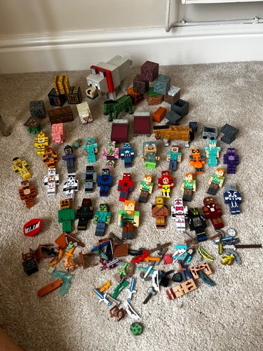 Minecraft bundle figures - minecraft,