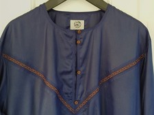 Al Noor Mens Blue Emirati