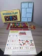 Vintage Fuzzy Felt - Number