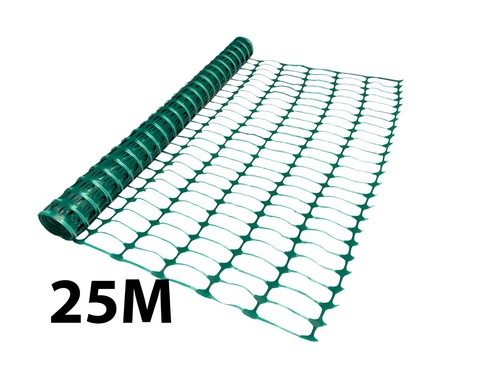 Metre plastic safety mesh - 25,
