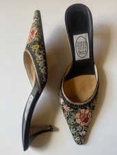 Emma Hope embroidered Mules Shoes 39.5