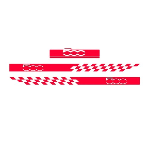 Set hood bonnet stickers - set,