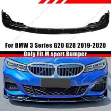 FOR  2019-2022 BMW 3 SERIES G20 G21 FRONT BUMPER LIP SPOILER SPLITTER BODY KIT