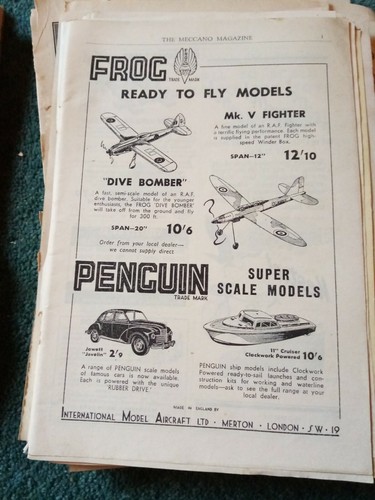 V4a ephemera 1940s advert frog - ephemera,
