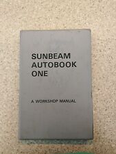 HILLMAN SUNBEAM AUTOBOOK ONE