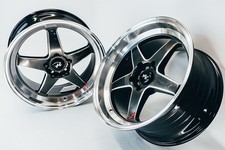 4X18" HART HR77 5x120 Wheels