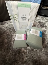 Primark King Size Green Bow