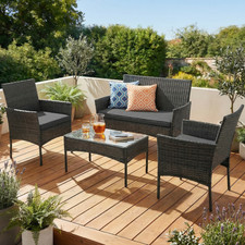 Garden corner sofa rattan - garden,