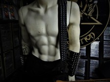 LEATHER GUITAR BLACK OLD