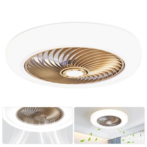 Large led ceiling fan with - large,