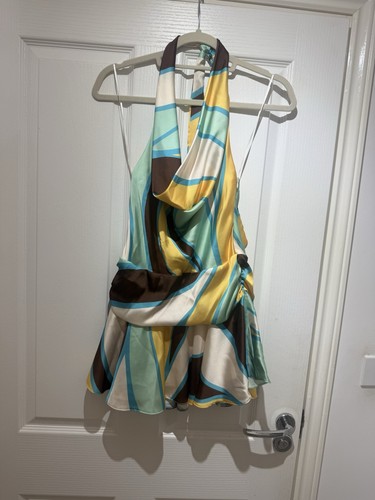 Zara printed halter - halter, mini