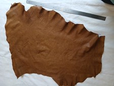 Leather hide full Tan/Tobacco