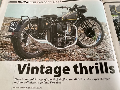 Velocette kss motorcycle - kss,