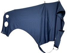 Winter snuggy hoods pull on turnout full face hood size M/L navy