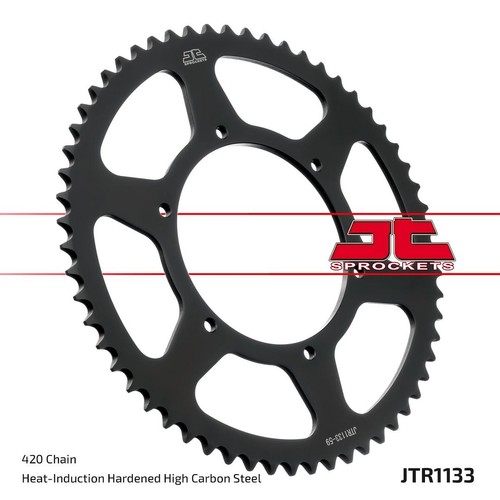 420 pitch 59t steel - steel, rear