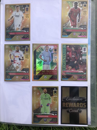 Match attax uefa colector - match,
