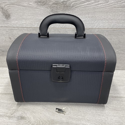 Vintage black vanity case with - vintage,