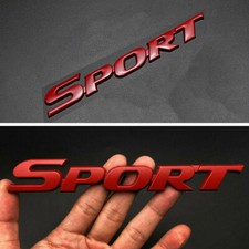Car 3D Sticker Sport Logo