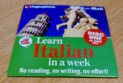 Learn italian week disc - italian, in