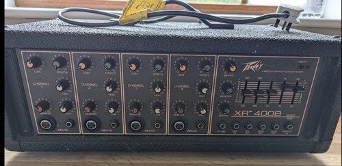 Peavey xr400 amplifier - peavey,