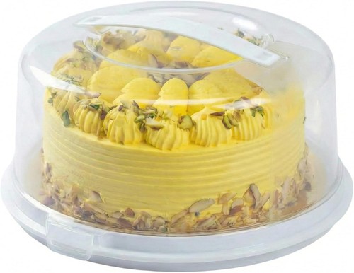 Large round cake storage - large,