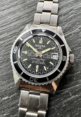 Well preserved vintage sicura - well,