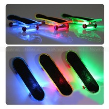 Mini LED Lighting Finger Board Colorful Skateboard Kids Children Toy Kid Gifts V