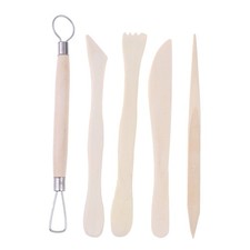5pcs 6inch sculpting clay sculpture tools set wax carving shapers clay cr xn _wo