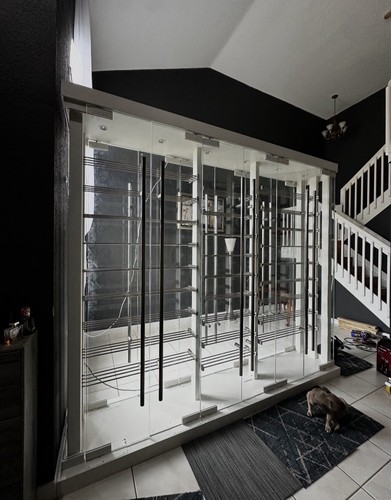 Large modern glass front - large, glass-front