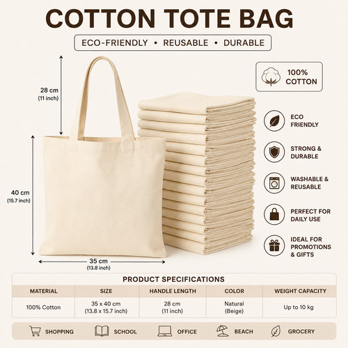 Pack cotton tote bags - pack,