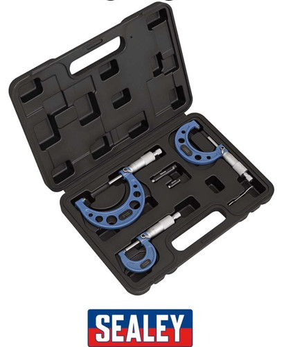 Sealey micrometer set piece - sealey,