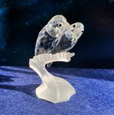 Swarovski Crystal 1987 ANNUAL EDITION LOVEBIRDS  013560. Rare. REDUCED FURTHER