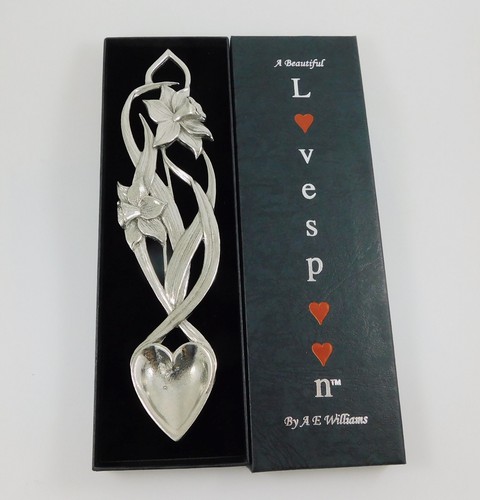 Lovespoon solid english - lovespoon, pewter