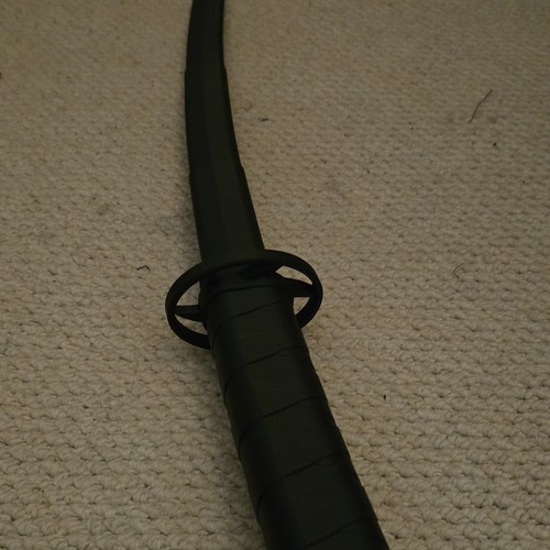 Black printed colapsable - black, 3d