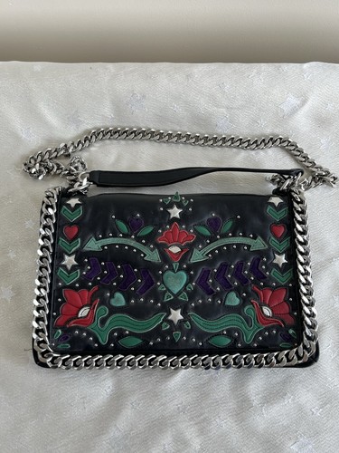 Zara woman black leather - zara,