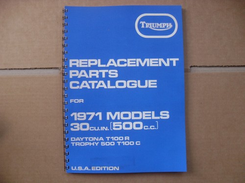 Triumph t100r t100c parts - triumph,
