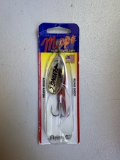 Mepps Flying C Spinner Spinnerbait 7/8 Oz Salmon Fishing Lure Silver Red