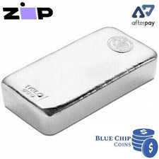 1kg Perth Mint Bullion Silver Cast Bar with classical identification stamp