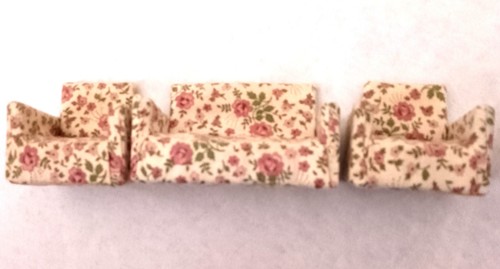 Dolls house furniture - dolls, vintage