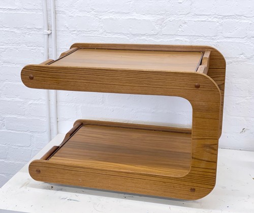 Vintage tier drinks trolley - vintage, 2