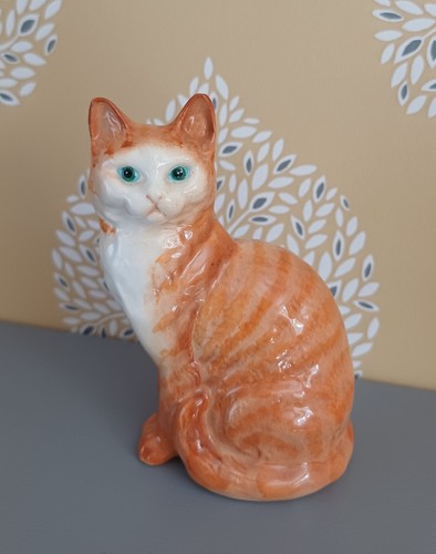 Vintage beswick cat - cat, ginger