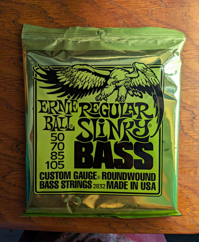 Ernie ball regular slinky bass - regular,