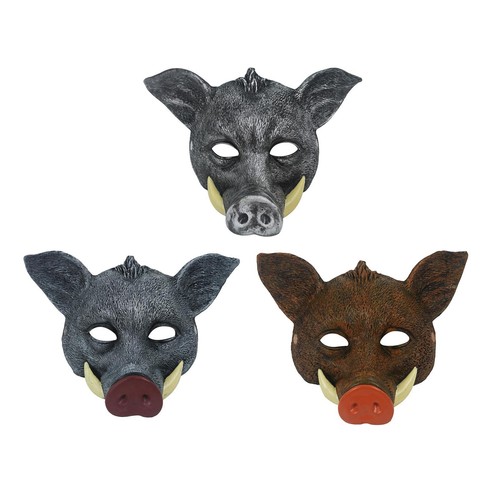 Halloween boar mask dressing - mask,