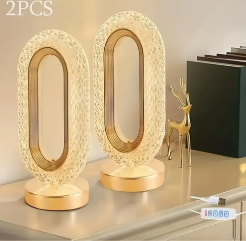 2pcs elegant crystal - crystal, design