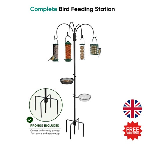 Metal bird feeding station - metal,