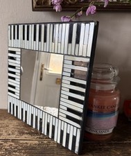Attractive Mosaic Glass Piano
